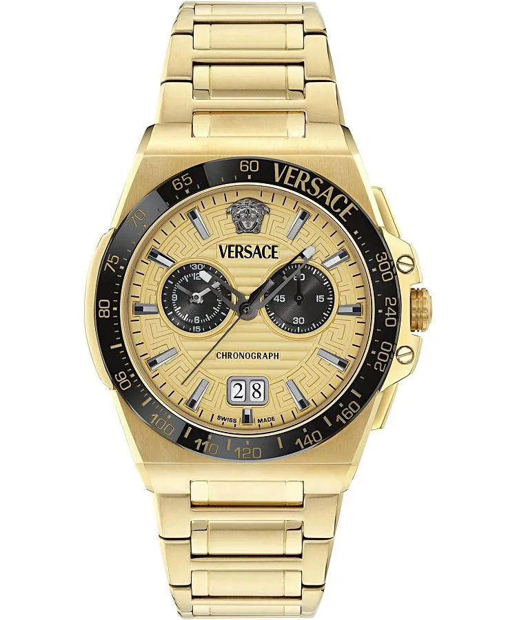 Годинник Чоловічий Versace Greca Reaction Chronograph VE5N00626