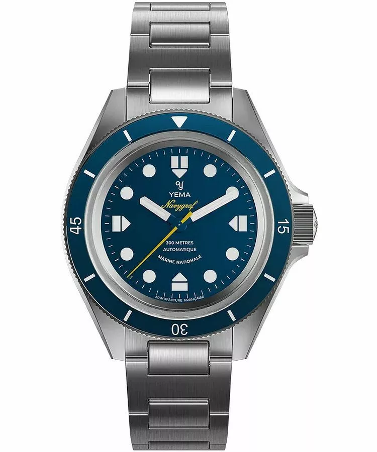 Годинник Чоловічий Yema Navygraf Marine Nationale Automatic 21.14.55.SN.M