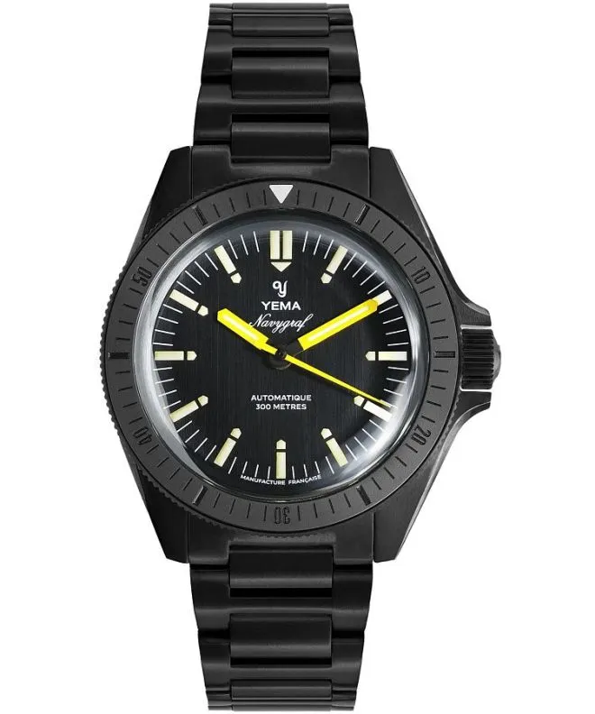Годинник Чоловічий Yema Navygraf Phantom Automatic Limited Edition 21.26.10.66.SNL.M6