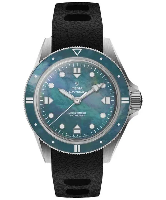 Годинник Чоловічий Yema Navygraf Pearl Automatic Limited Edition 22.25.20.55.SNL.U6