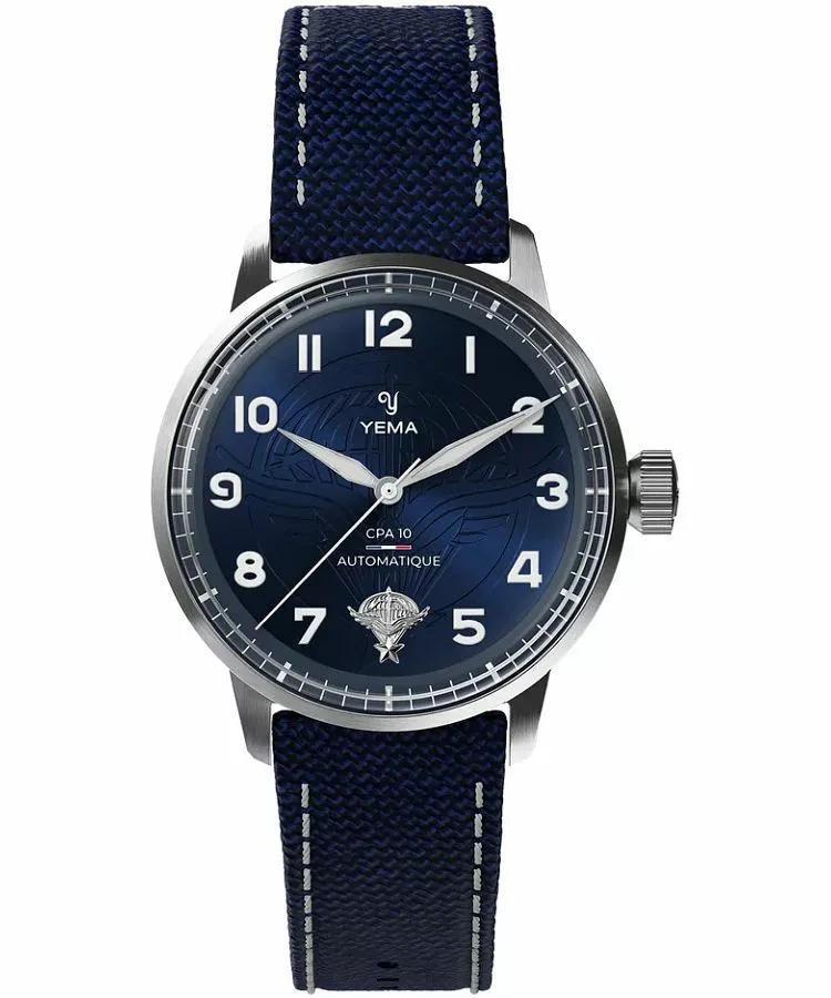 Годинник Чоловічий Yema Flygraf Automatic Titanium 64.25.10.05.TN.D5