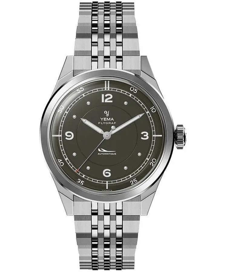 Годинник Чоловічий Yema Flygraf Pilot Automatic YFLY25-ZMS