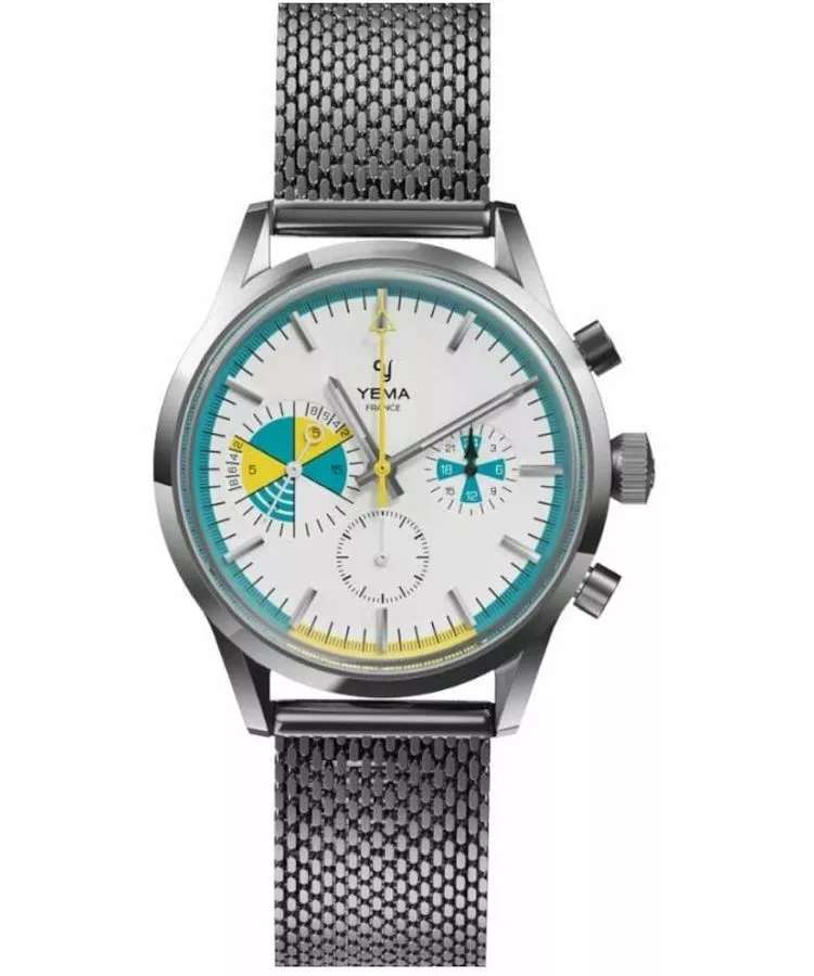 Годинник Чоловічий Yema Yachtingraf Croisière Chronograph YMHF1583-BM