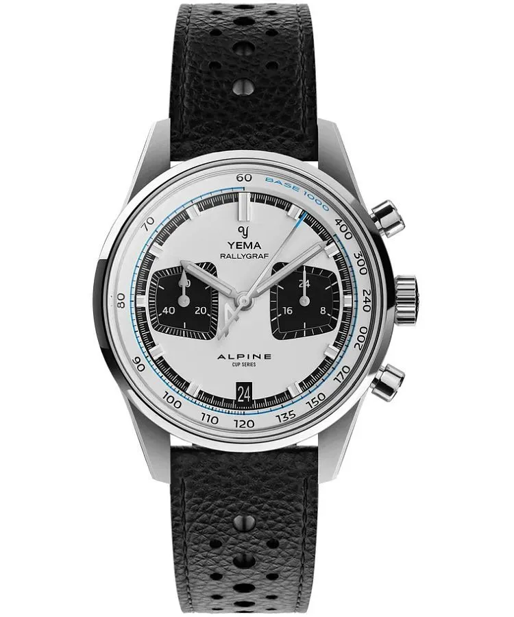Годинник Чоловічий Yema Rallygraf Alpine Cup Series Chronograph YMHF1589ALP-BA31