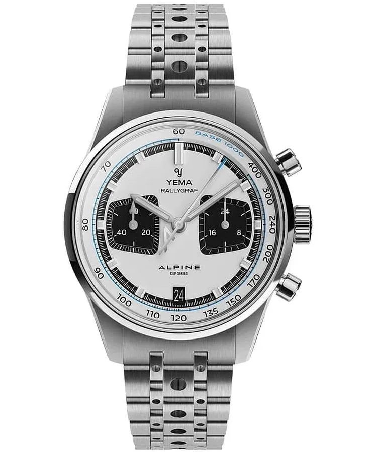Годинник Чоловічий Yema Rallygraf Alpine Cup Series Chronograph YMHF1589ALP-BM