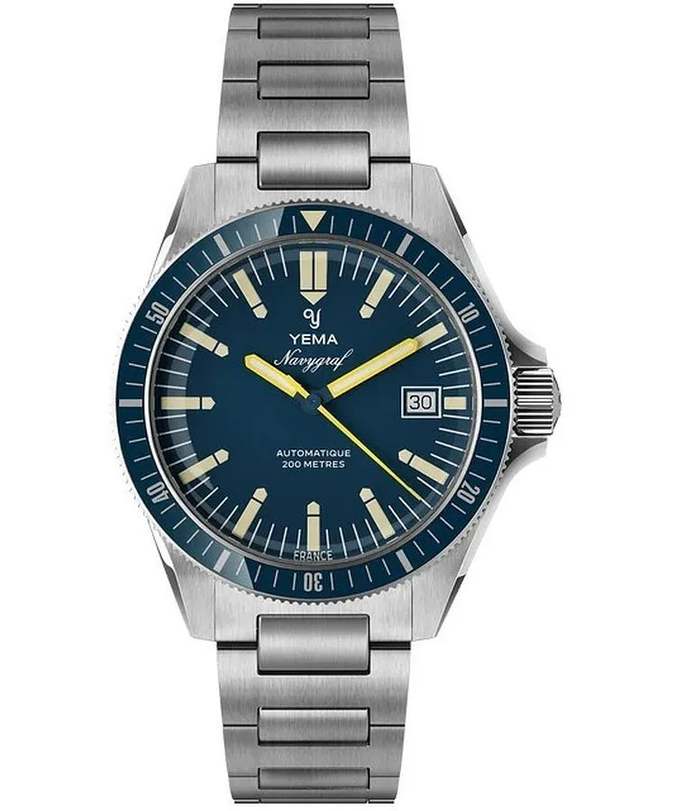 Годинник Чоловічий Yema Navygraf Heritage Automatic YNAV25-GM