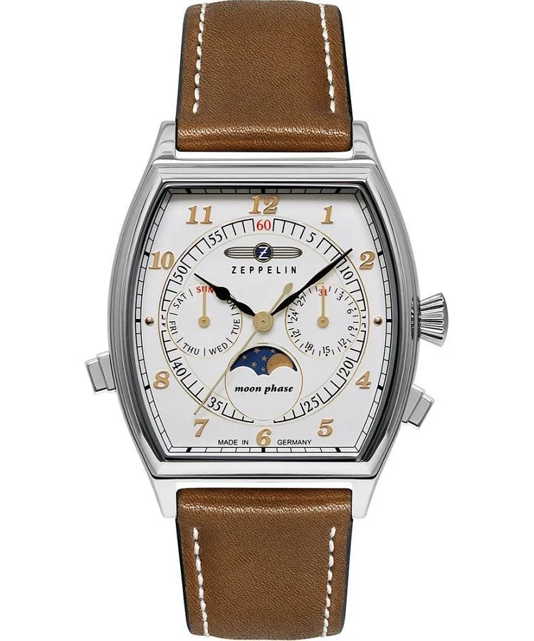 Годинник Чоловічий Zeppelin Metropolis Moonphase 8336-1 (83361)