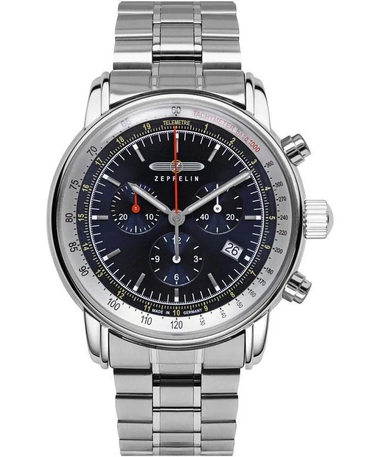 Годинник Чоловічий Zeppelin LZ 14 Marine Chronograph 8888MB-3 (8888MB3)