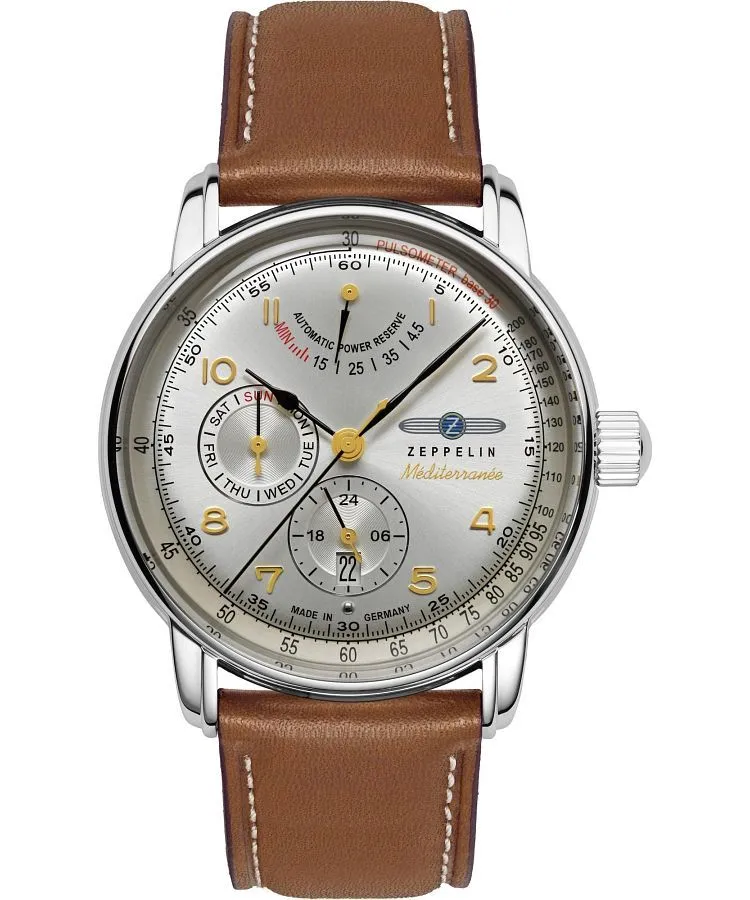 Годинник Чоловічий Zeppelin Mediterranee Automatic 9690-1 (96901)