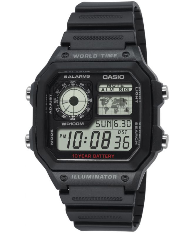 Годинник Чоловічий Casio Youth Digital AE-1200WH-1AVEF