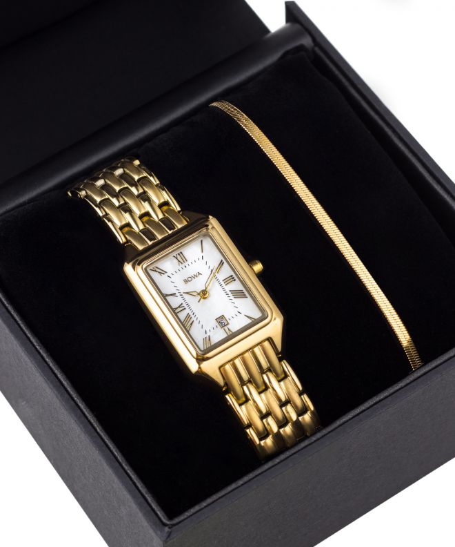Годинник Жіночий BOWA Barcelona Pearl Gold Steel 23 Gift Set BC234-154-144S-419-03