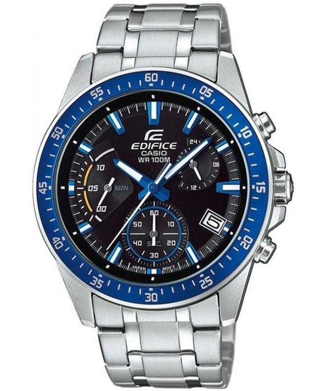 Годинник Чоловічий Edifice Casio Momentum Chronograph EFV-540D-1A2VUEF