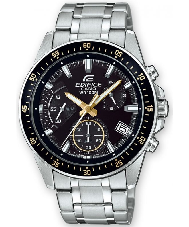 Годинник Чоловічий Edifice Casio Momentum Chronograph EFV-540D-1A9VUEF