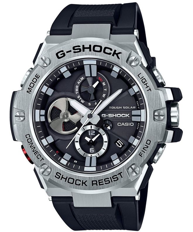 Годинник Чоловічий G-SHOCK Casio G-Steel Solar Bluetooth GST-B100-1AER