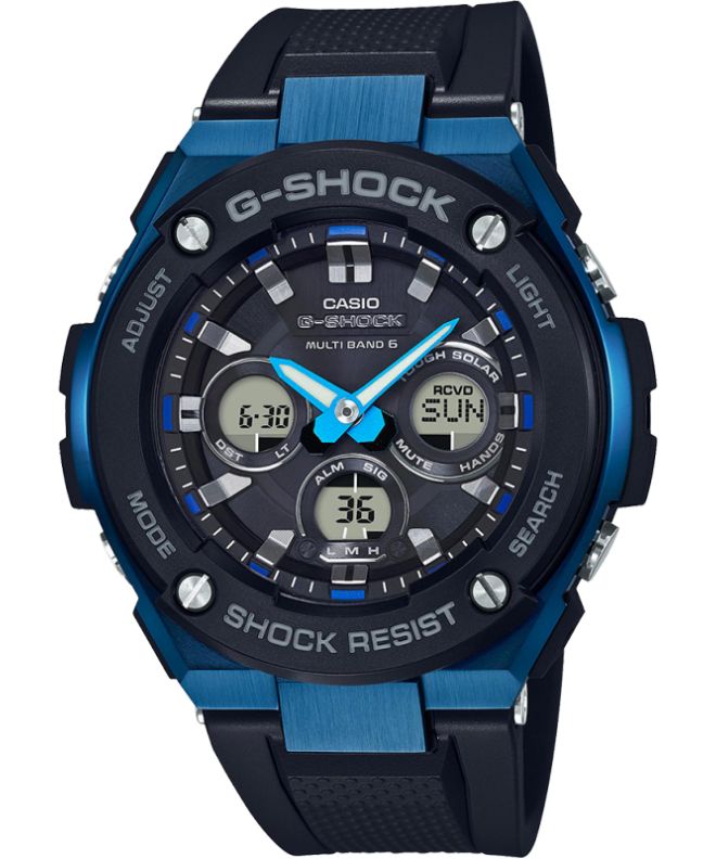 Годинник Чоловічий G-SHOCK Casio G-Steel Solar Waveceptor GST-W300G-1A2ER