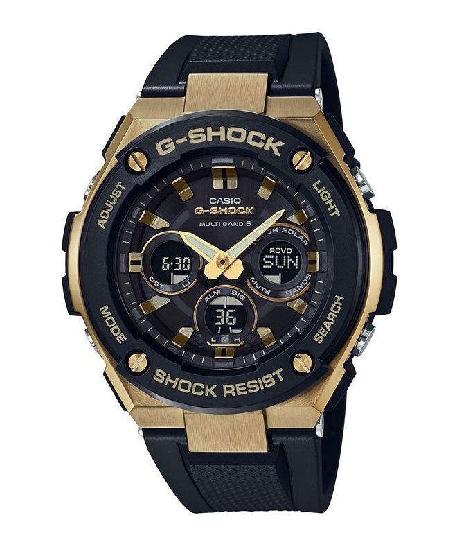 Годинник Чоловічий G-SHOCK Casio G-Steel Solar Waveceptor GST-W300G-1A9ER