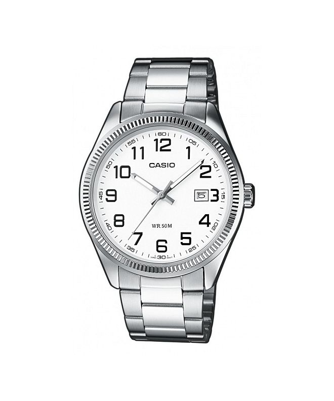 Годинник Чоловічий Casio MTP білий MTP-1302D-7BVEF (MTP-1302PD-7BVEF)