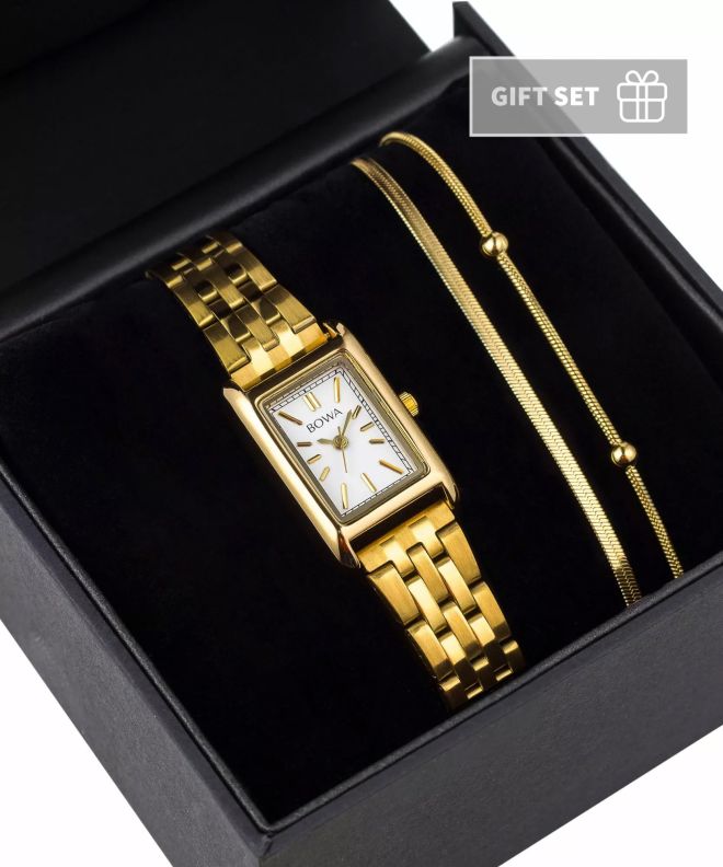 Годинник Жіночий BOWA Paris White-Gold Steel 20 Gift Set PS194-54-144S-419-01