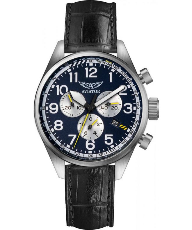 Годинник Чоловічий Aviator Airacobra P45 Chrono V.2.25.0.170.4