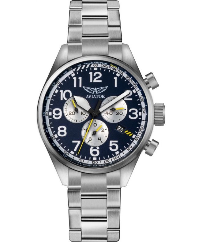 Годинник Чоловічий Aviator Airacobra P45 Chrono V.2.25.0.170.5