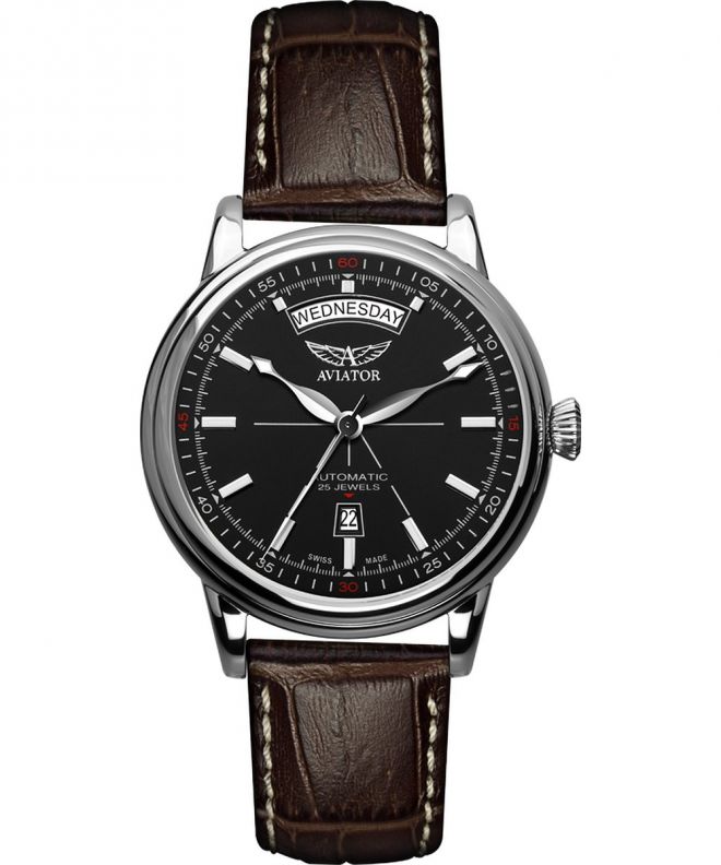 Годинник Чоловічий Aviator Douglas Day-Date V.3.20.0.142.4