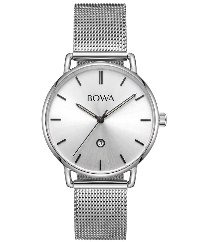 Годинник Жіночий BOWA Milan Silver-Black Tone Mesh 34 MI345-51-165M