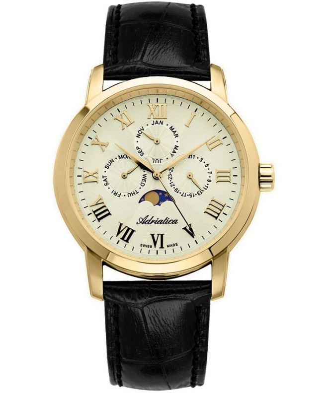 Годинник Чоловічий Adriatica Moon Phases A8134.1231QF