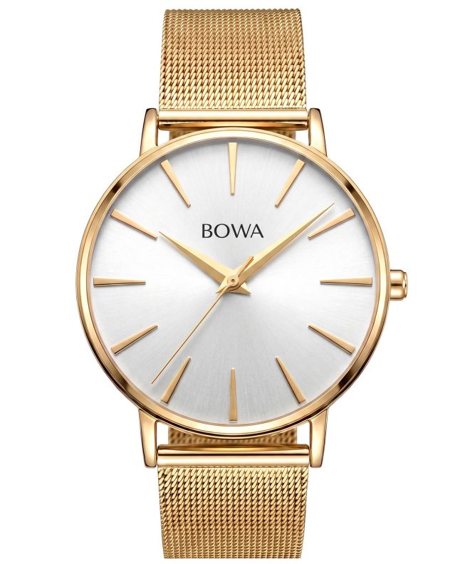 Годинник Жіночий BOWA Praha Silver-Gold Mesh 38 PH384-54-184M