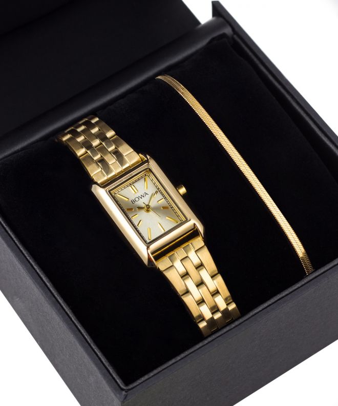 Годинник Жіночий BOWA Paris Full-Gold Steel 20 Gift Set PS194-44-144S-419-03