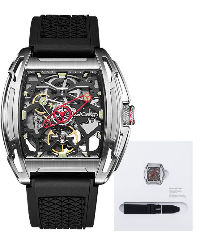 Годинник Чоловічий Ciga Design Z Series Exploration Automatic Z062-SISI-W5BK