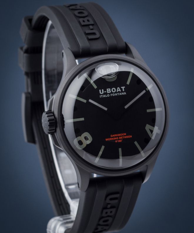 Годинник Чоловічий U-Boat Darkmoon 40mm BK Black PVD 9545
