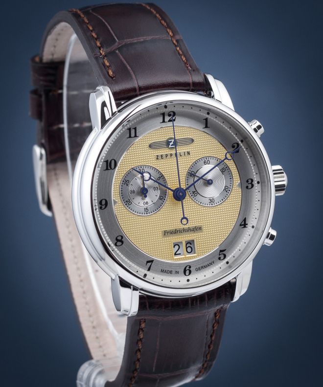 Годинник Чоловічий Zeppelin Friedrichshafen Chronograph 8584-5