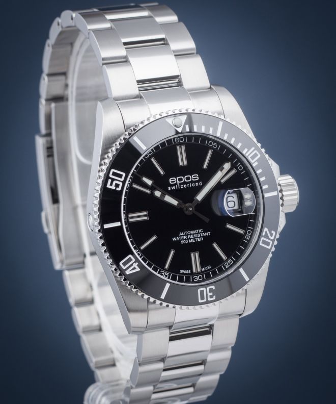 Годинник Чоловічий Epos Sportive Diver Automatic 3504.131.20.15.30