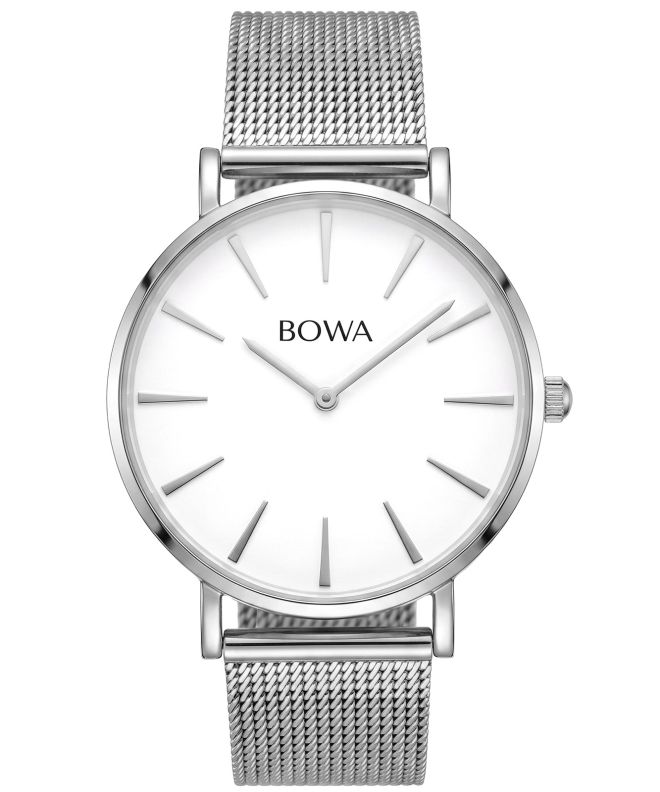 Годинник Жіночий BOWA New York White-Silver Mesh 38 NY385-25-185M