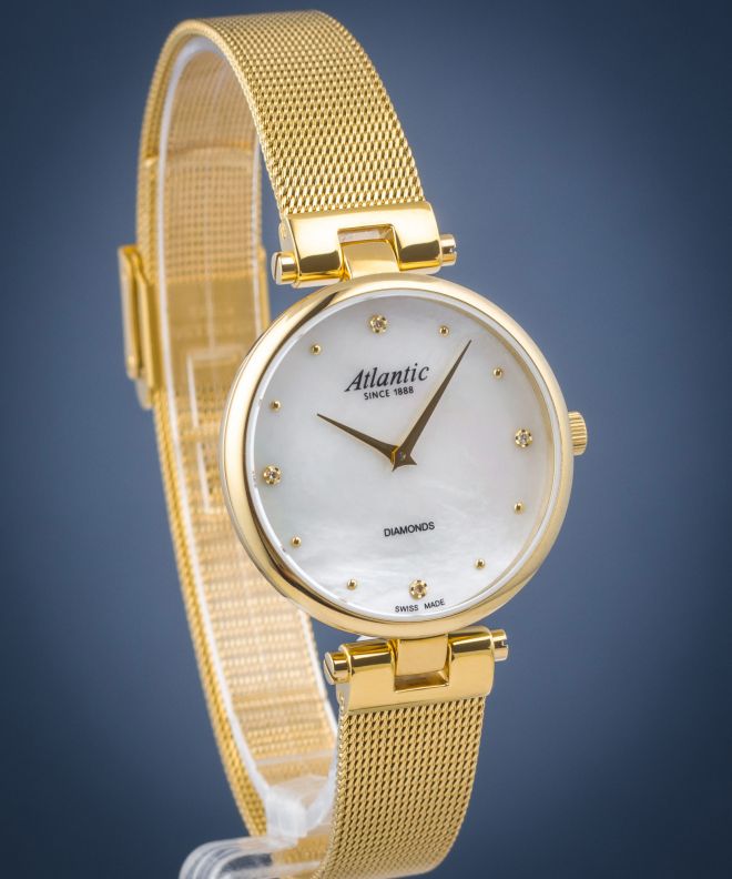 Годинник Жіночий Atlantic Elegance Royal Diamonds Edition 29044.45.07GMB