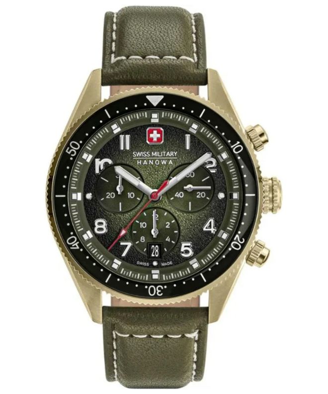 Годинник Чоловічий Swiss Military Hanowa Greyhound Chronograph SMWGC0003850