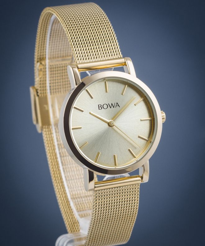 Годинник Жіночий BOWA Tokyo Full Gold Mesh 33 TO334-44-164M
