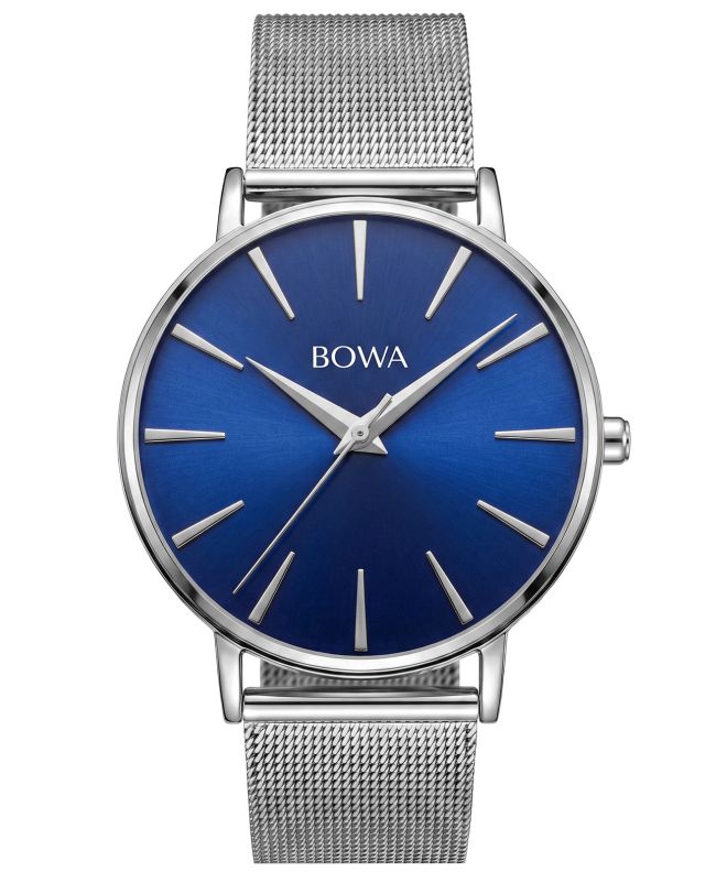 Годинник Жіночий BOWA Praha Navy Blue-Silver Mesh 38 PH385-35-185M