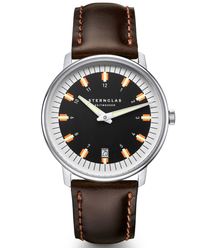 Годинник Чоловічий Sternglas Egor Black Silver S01-EG03-BR03