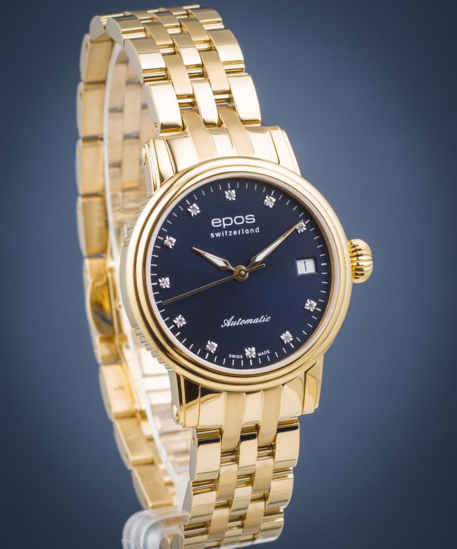 Годинник Жіночий Epos Diamond Automatic 4390.152.22.86.32