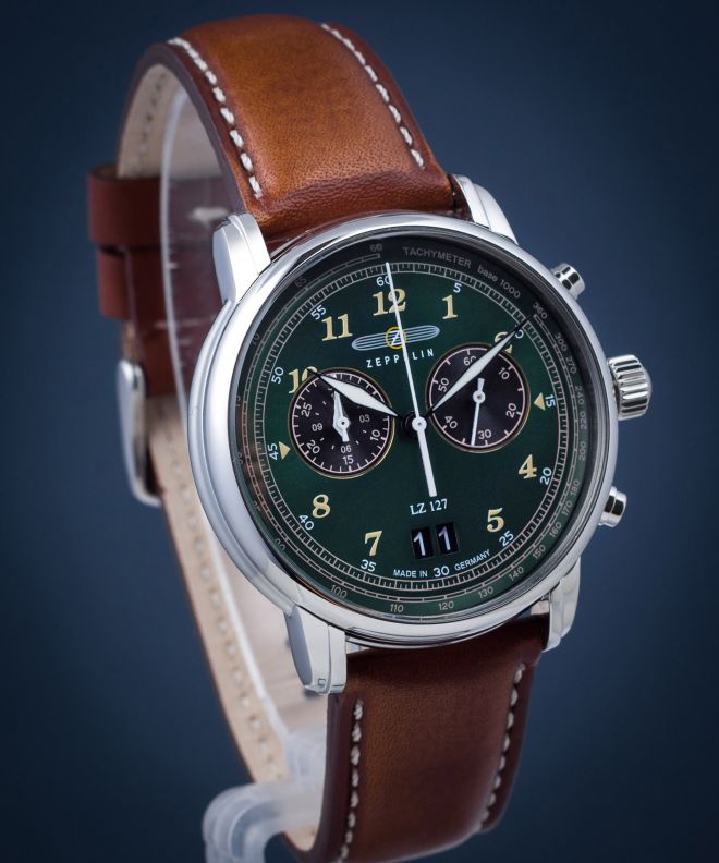 Годинник Чоловічий Zeppelin LZ127 Chronograph 8684-4