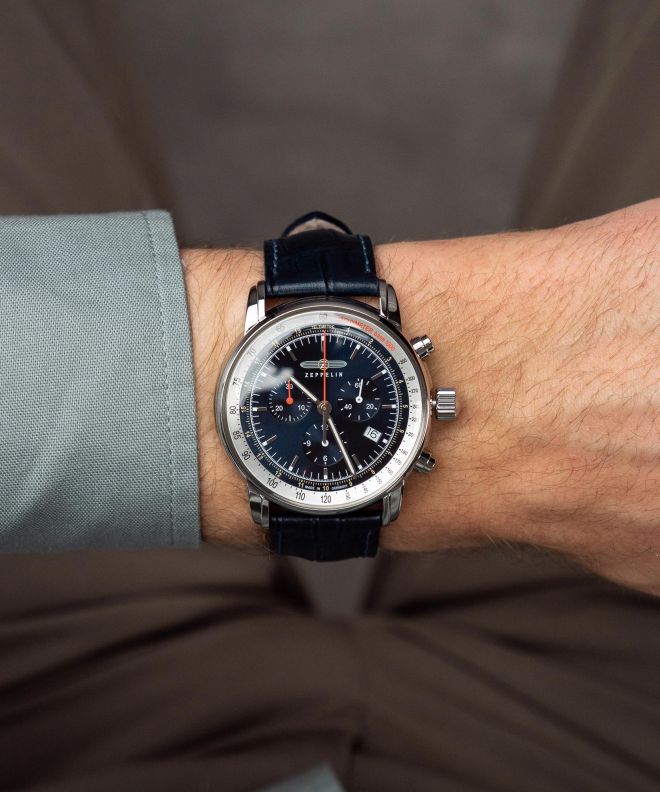 Годинник Чоловічий Zeppelin LZ14 Marine Chronograph 8888-3