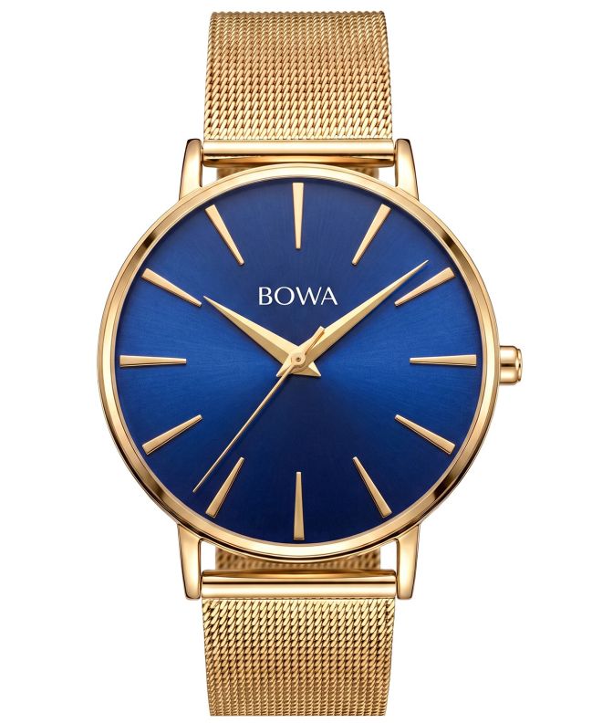 Годинник Жіночий BOWA Praha Navy Blue-Gold Mesh 38 PH384-34-184M