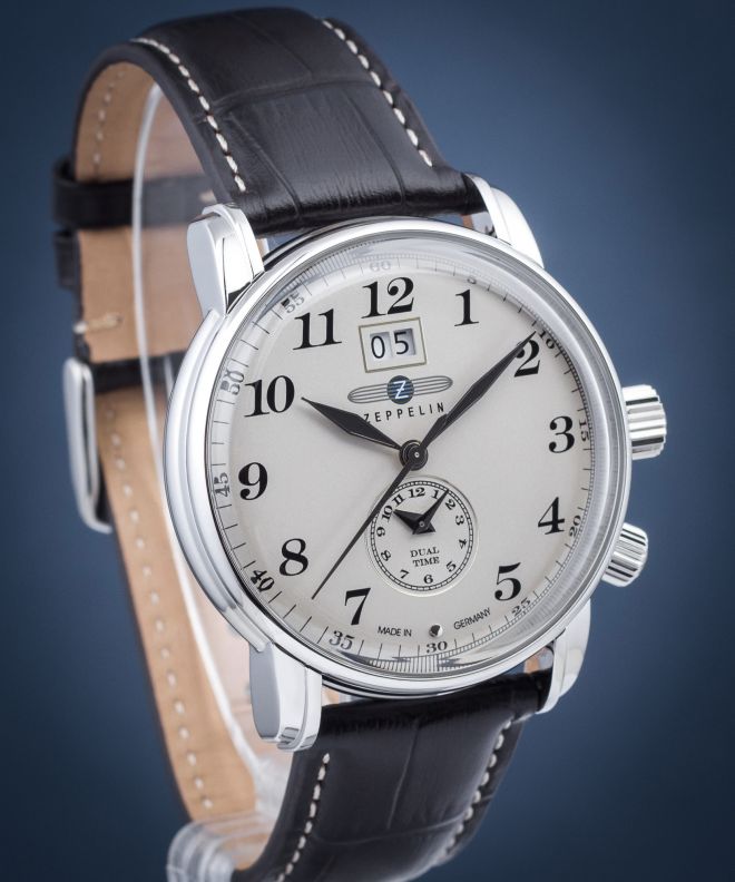 Годинник Чоловічий Zeppelin LZ127 Graf Zeppelin Dual Time 7644-5