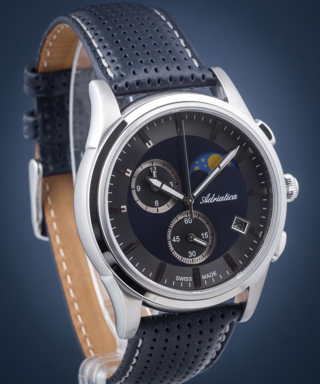 Годинник Чоловічий Adriatica Multifunction Chronograph A8282.5215CH