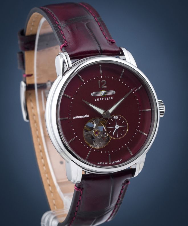 Годинник Чоловічий Zeppelin LZ120 Open Heart Automatic 8166-5