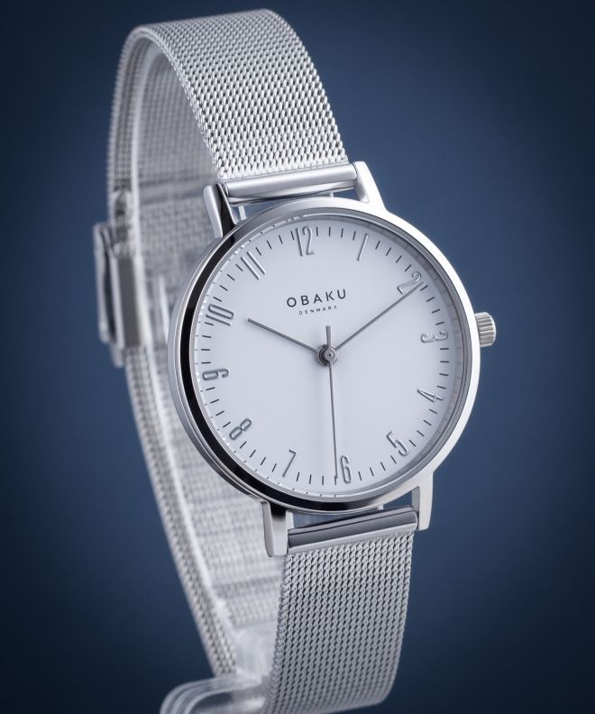 Годинник Жіночий Obaku Brink Lille-Steel V248LXCIMC