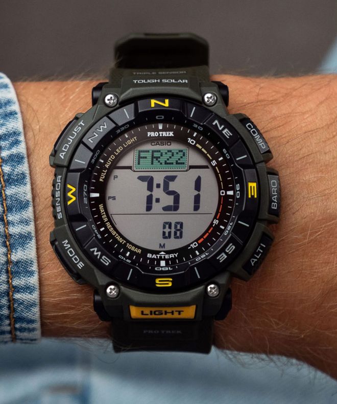 Годинник Чоловічий Casio Protrek Tough Solar PRG-340-3ER