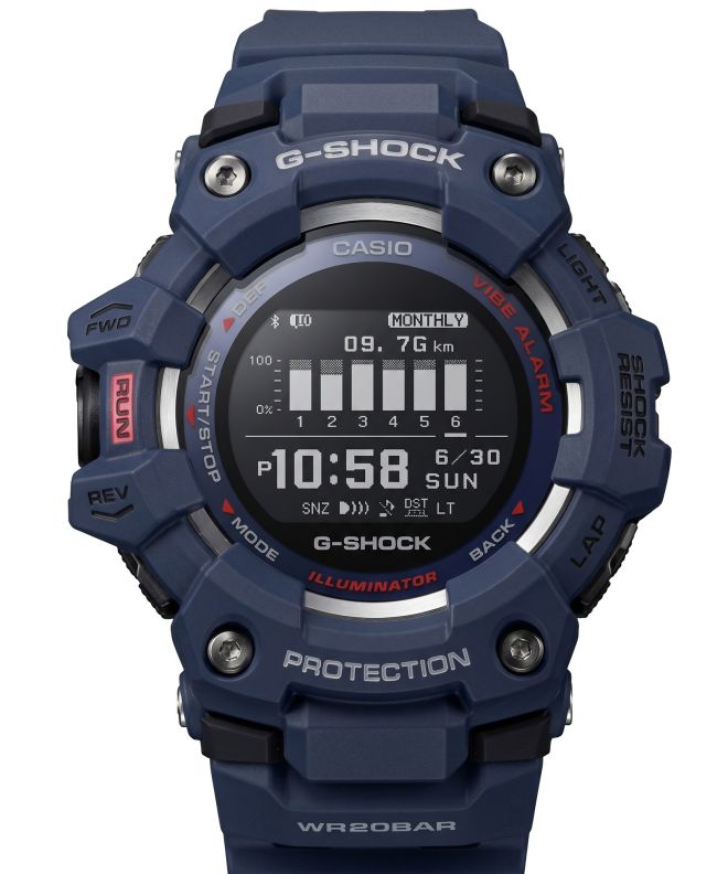 Годинник Чоловічий Casio G-Shock G-Squad Bluetooth Sync Step Tracker GBD-100-2ER