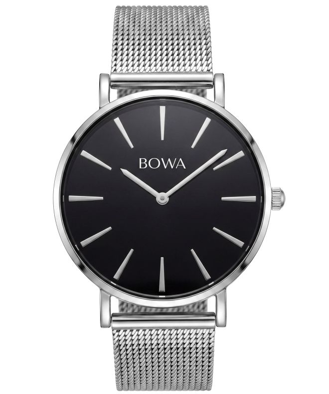 Годинник Жіночий BOWA New York Black-Silver Mesh 38 NY385-15-185M